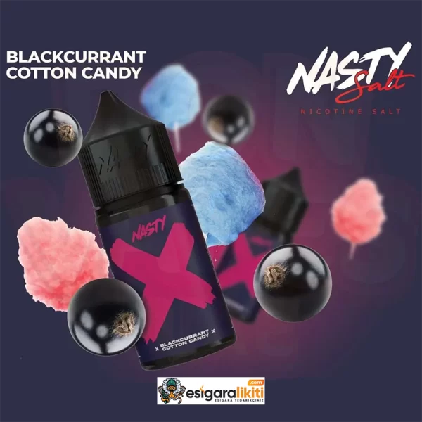 Nasty Juice Black Currant Cotton Candy Salt Likit